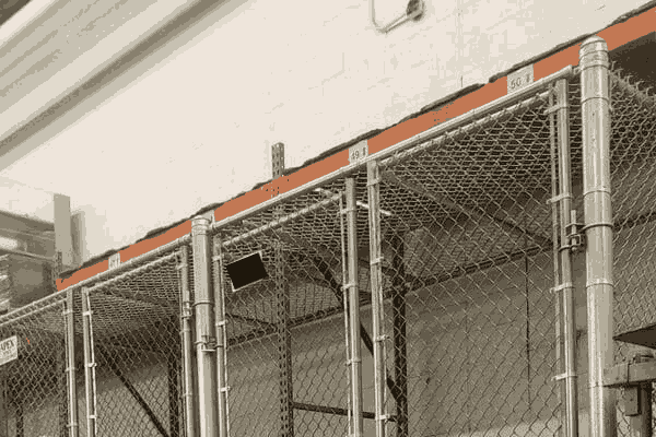 Warehouse cage installed in Southampton City, PA