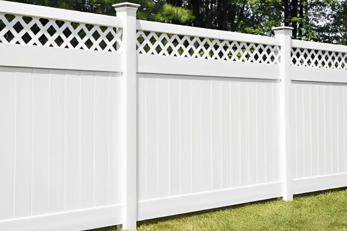 Vinyl lattice fence in Lansdale, PA